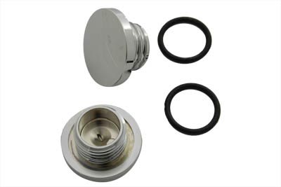 Medium Style Billet Gas Cap Set Vented and Non-Vented