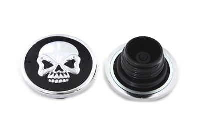 Skull Style Gas Cap Set Vented and Non-Vented