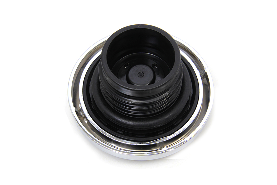 Air Flow Gas Cap Vented Chrome