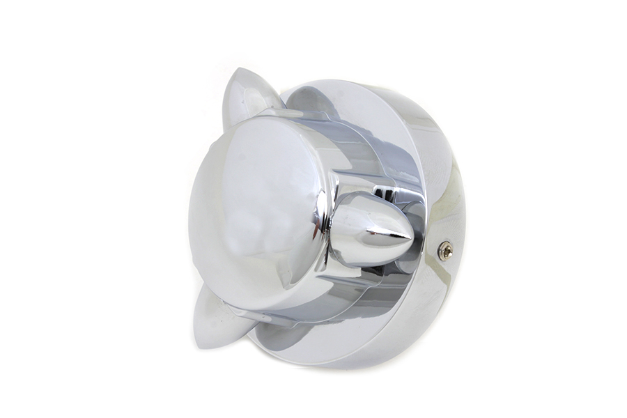 Chrome Krommet Style Gas Cap Cover