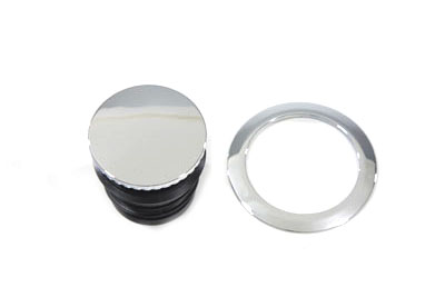 Chrome Smooth Pop-Up Style Gas Cap Vented for XL 1998-UP