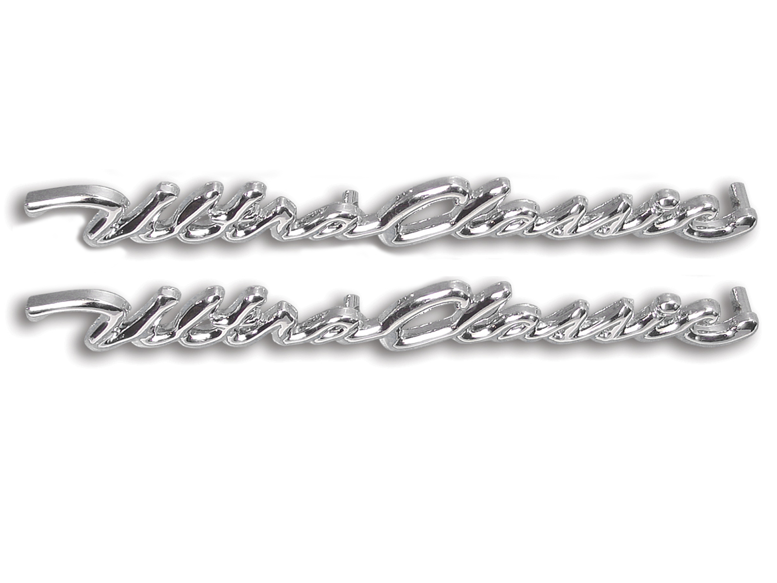 Chrome Fender Name Plate Emblem for Harley Ultra Classic OE