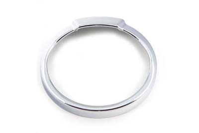 Chrome Speedometer Visor Ring 4-5/8" for 1999-UP Big Twins