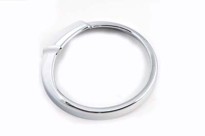 Chrome Speedometer Visor Ring 4-5/8" for 1999-UP Big Twins