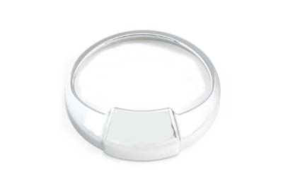 Chrome Speedometer Visor Ring 4-5/8" for 1999-UP Big Twins