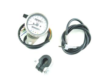 Mini 60mm Speedometer w/ 2240:60 Ratio for FXST 1984-94 Harley