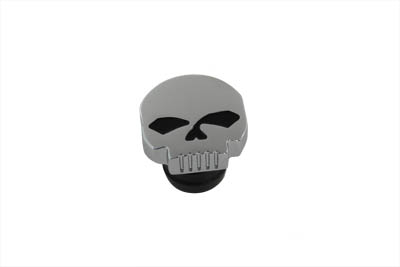 Oil Tank Cap w/ Skull for Harley FXST & FLST 1985-1999 Softails