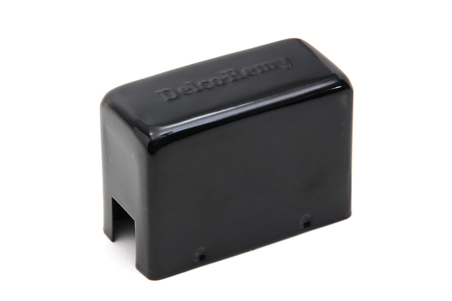 Black Replica Delco Remy Style Relay Cover