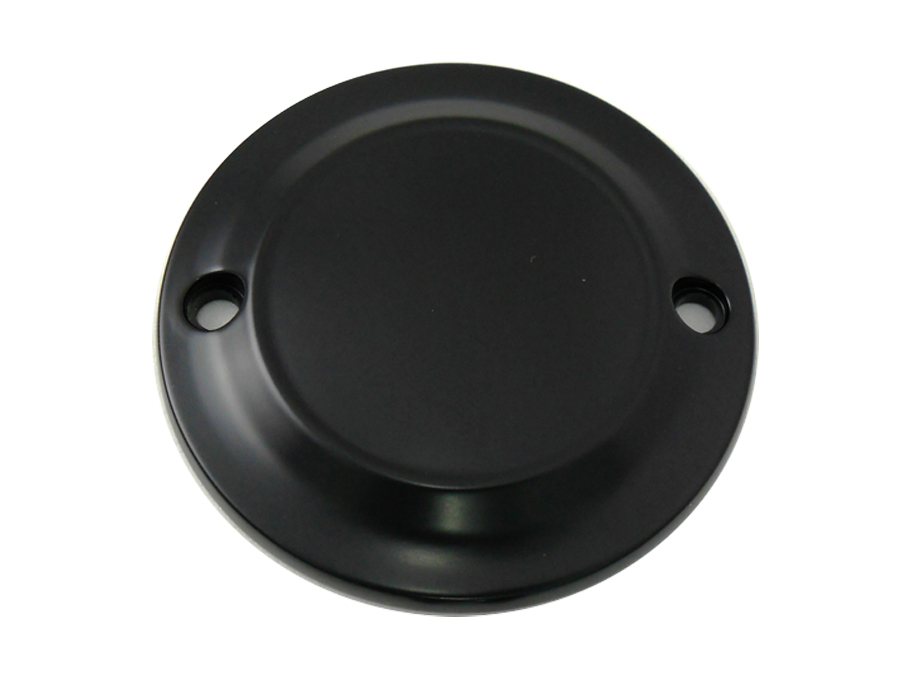 Black 2-Hole Smooth Ignition System Cover