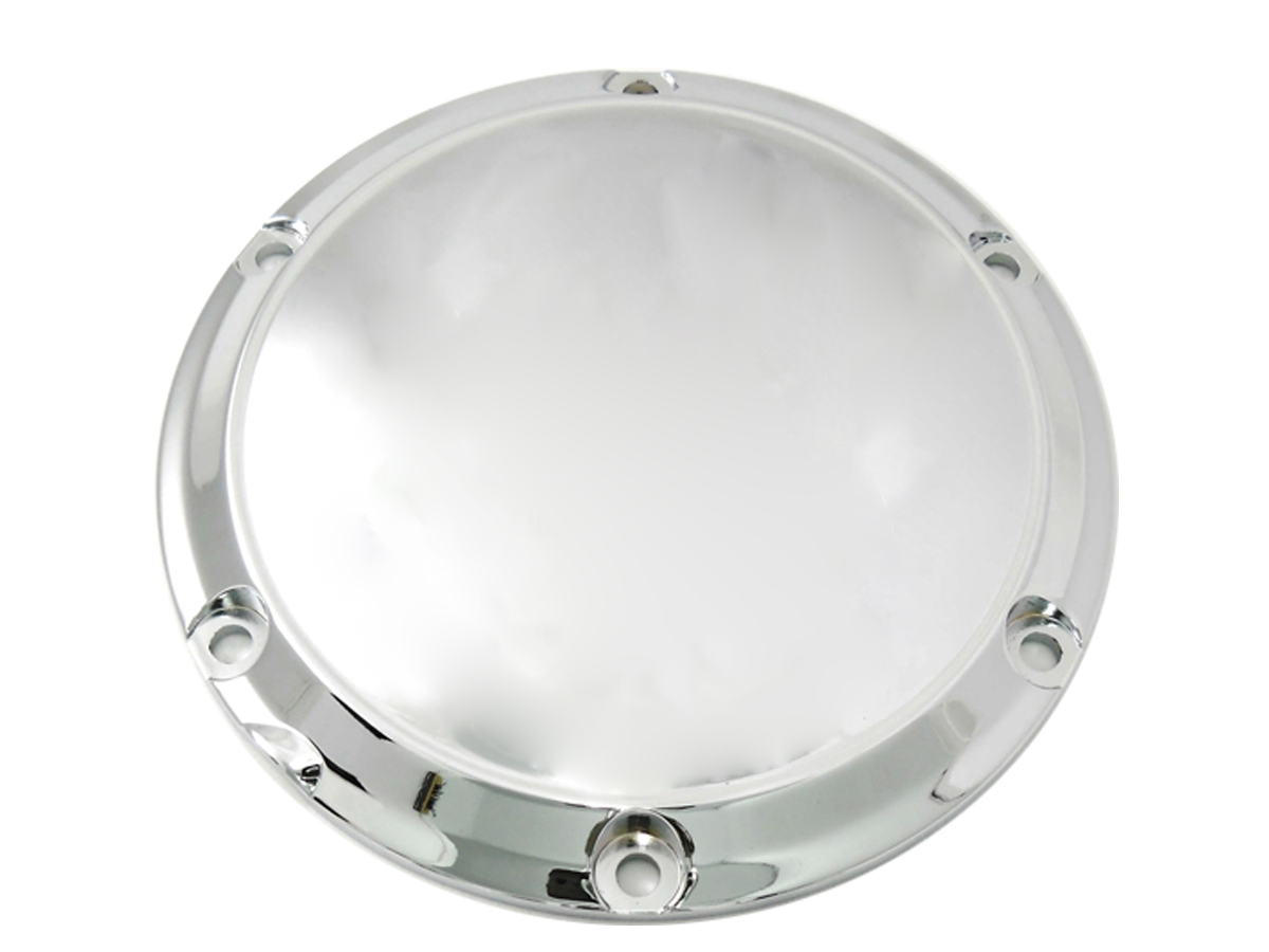 Chrome 6-Hole Smooth Derby Cover