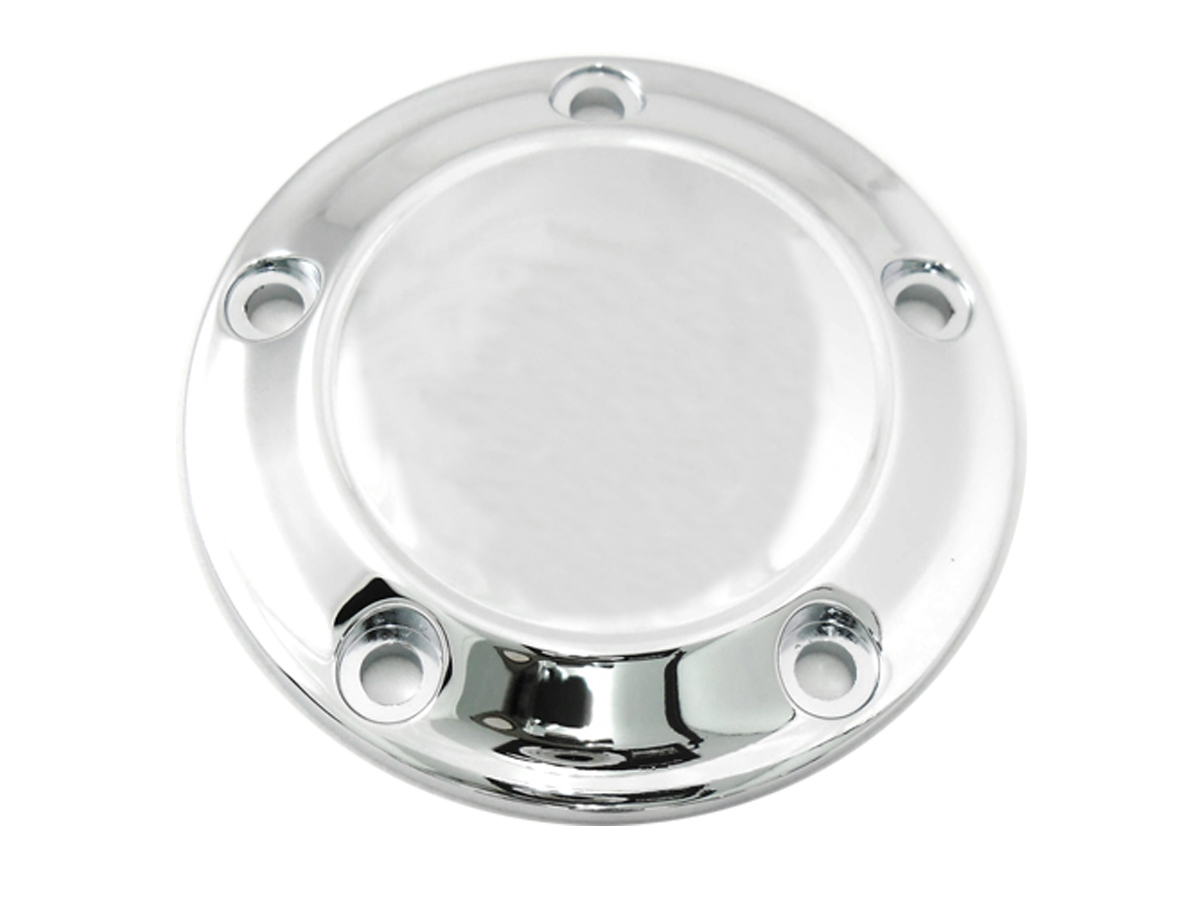 Chrome 5-Hole Smooth Ignition System Cover