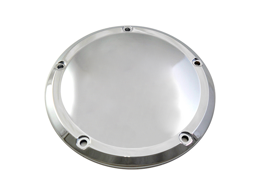 Chrome 5-Hole Smooth Derby Cover