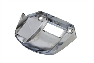 Chrome Headlamp Visor Cover with Cutout