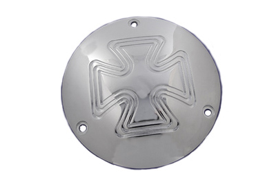 Cross Type Derby Cover Chrome