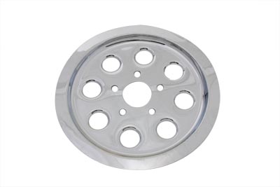 Rear Pulley Cover 61 Tooth Chrome