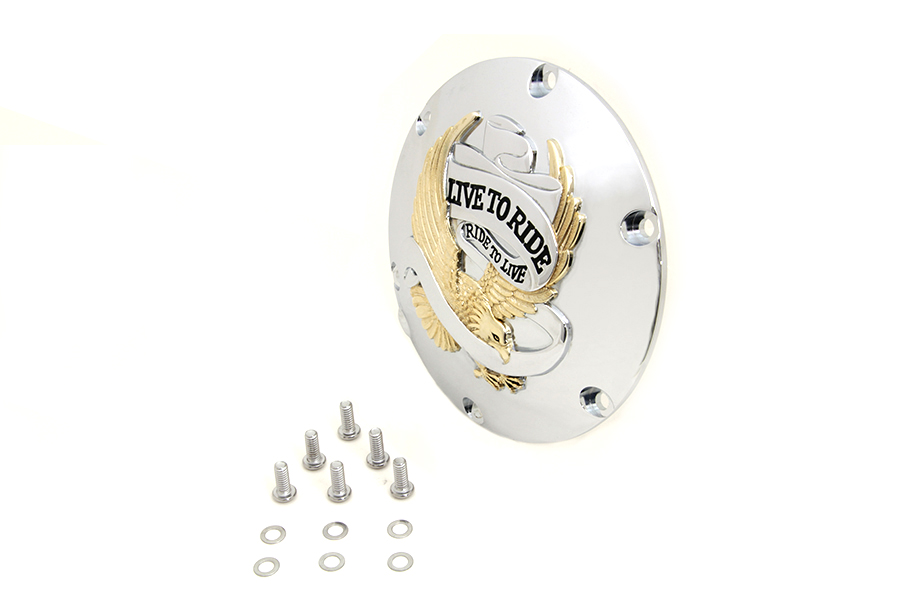Eagle Spirit Derby Cover Gold Inlay