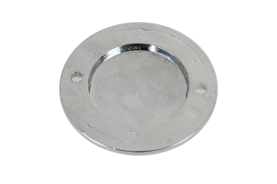Chrome 2-Hole Flame Ignition System Cover
