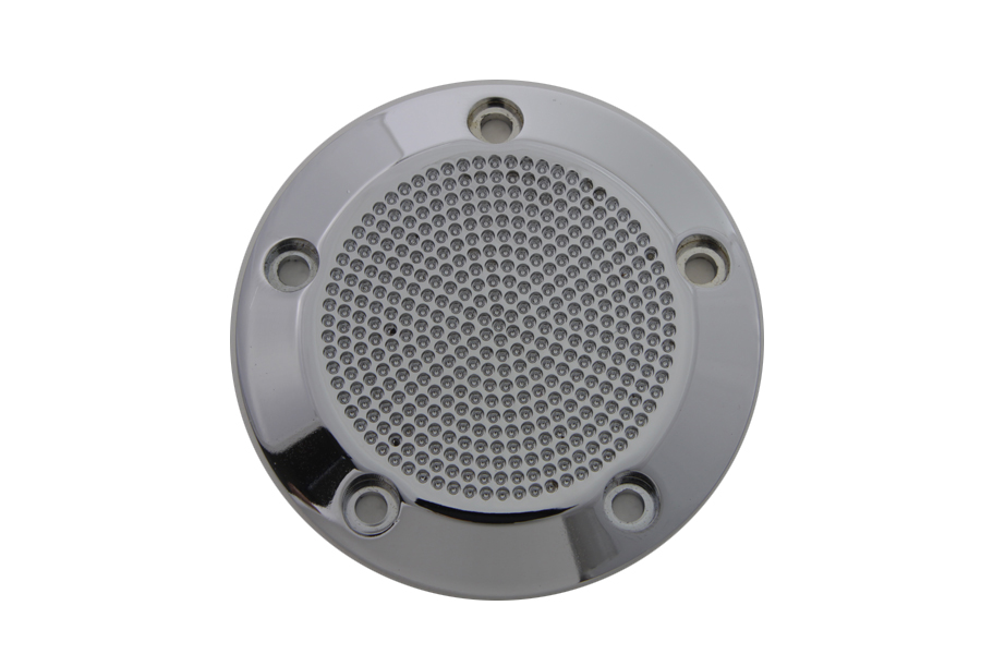 Chrome 5-Hole Perforated Ignition System Cover