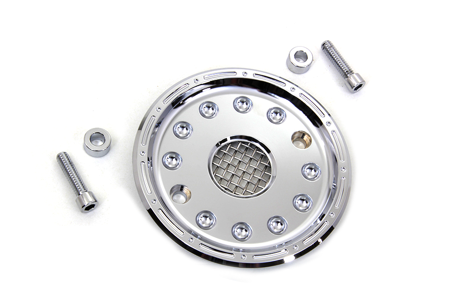 Outlaw Chrome Pulley Cover Kit
