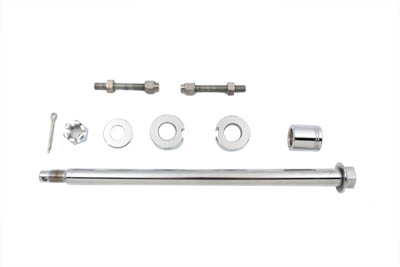 Chrome Rear Axle Kit