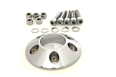 Chrome Rear Hubcap Baby Moon
