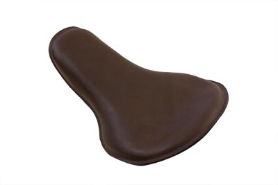 Brown Leather Buddy Style Seat for 1929-84 Harley Big Twins