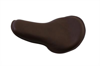Brown Leather Buddy Style Seat for 1929-84 Harley Big Twins