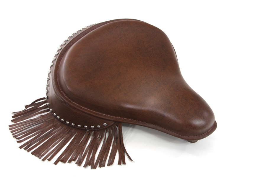 Brown K Model Solo Seat 16" Length with Fringe