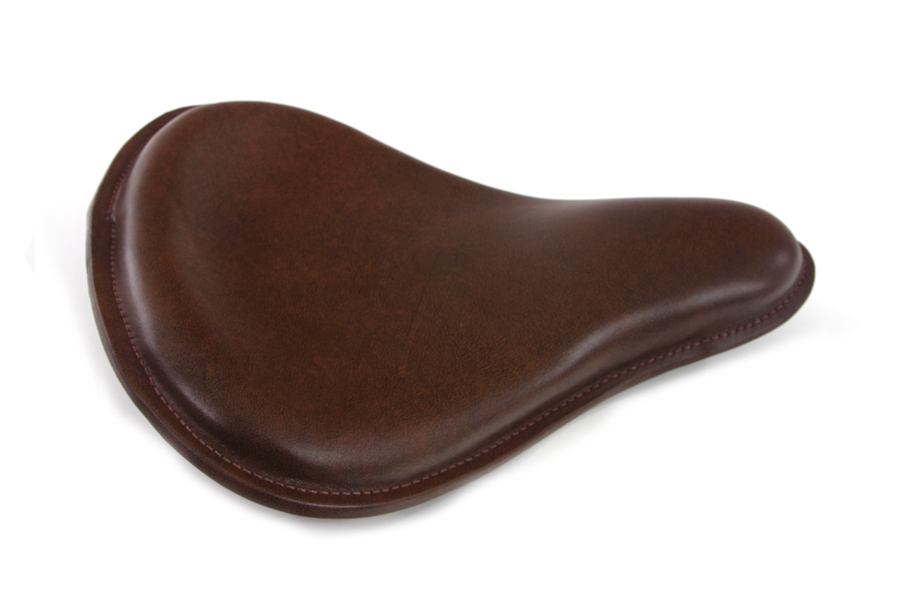 Brown K Model Solo Seat 16" Length with Rolled Edge