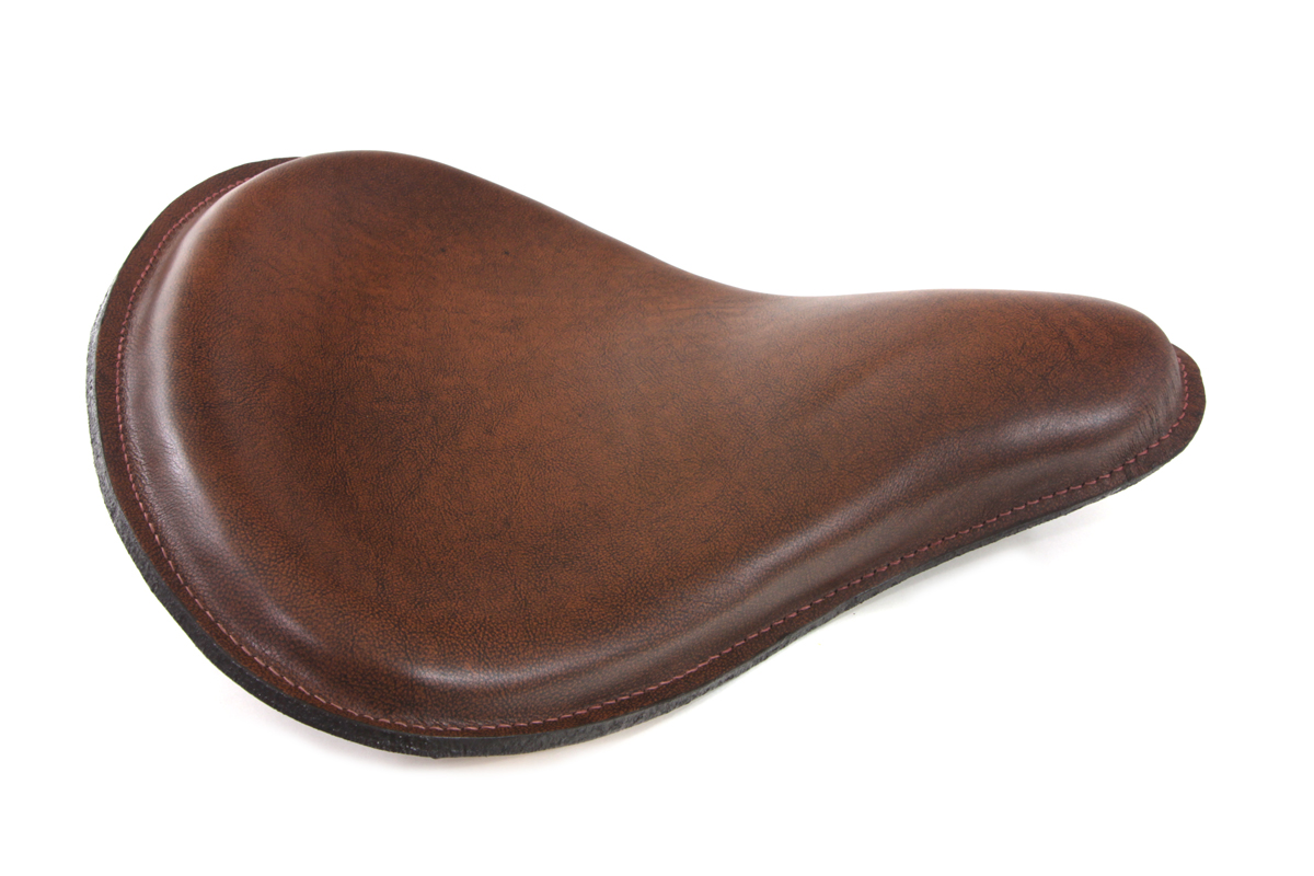 Brown K Model Solo Seat with Grond Sewn Edge