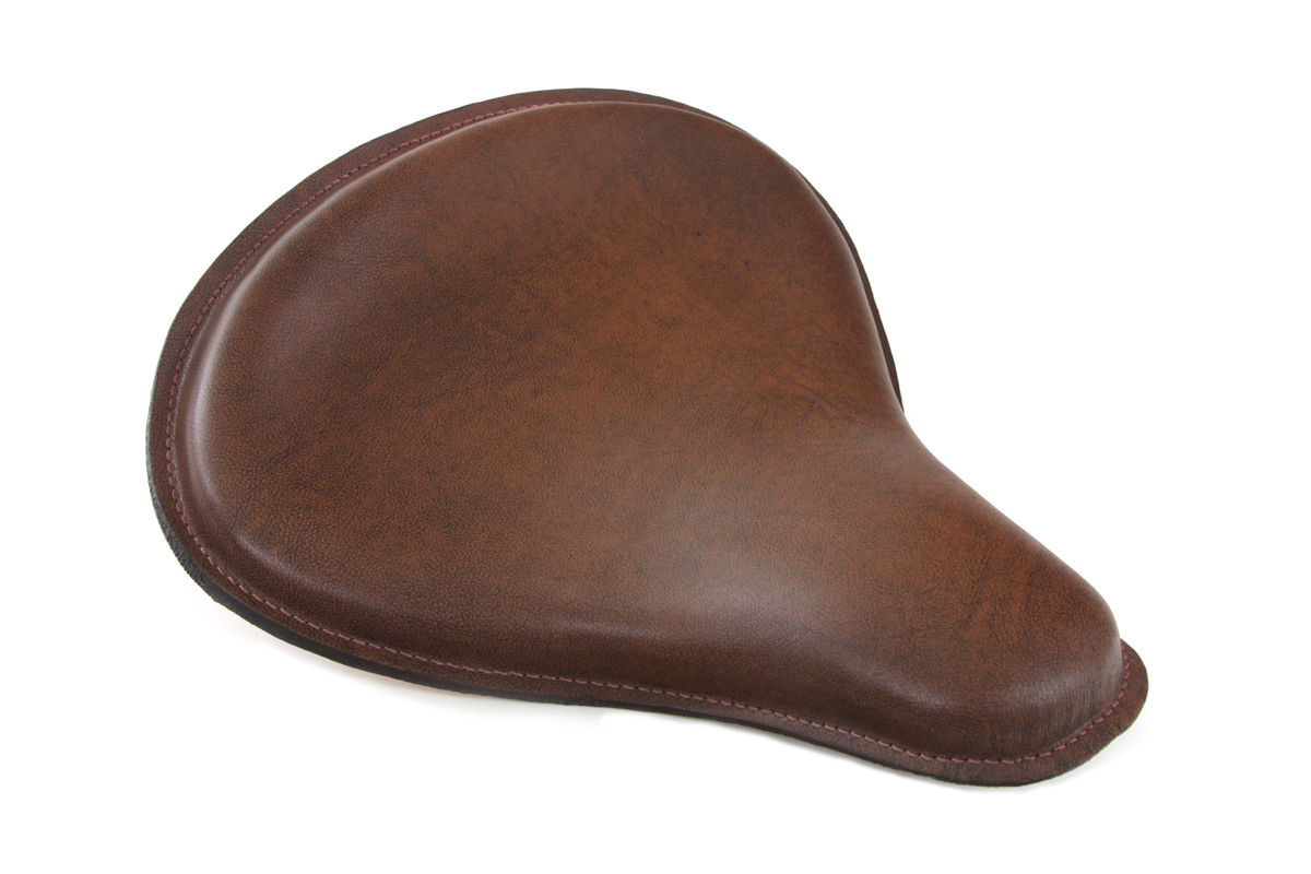 Brown K Model Solo Seat with Grond Sewn Edge