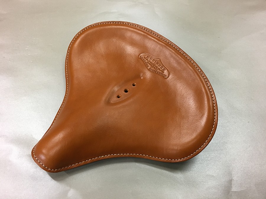 Brown Leather Solo Seat