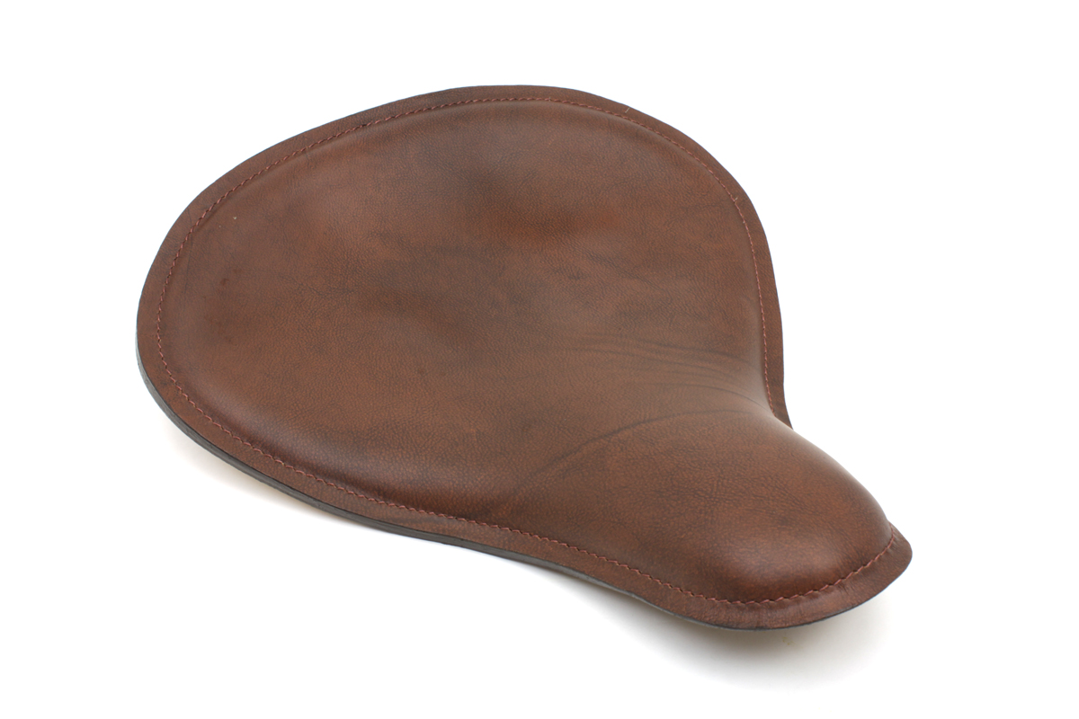 CG Cowboy Brown Leather Velo Racer Solo Seat