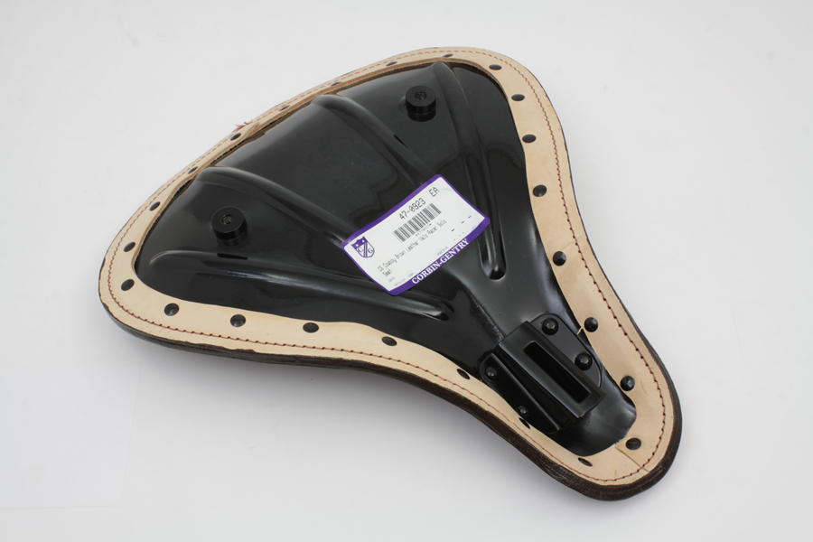CG Cowboy Brown Leather Velo Racer Solo Seat