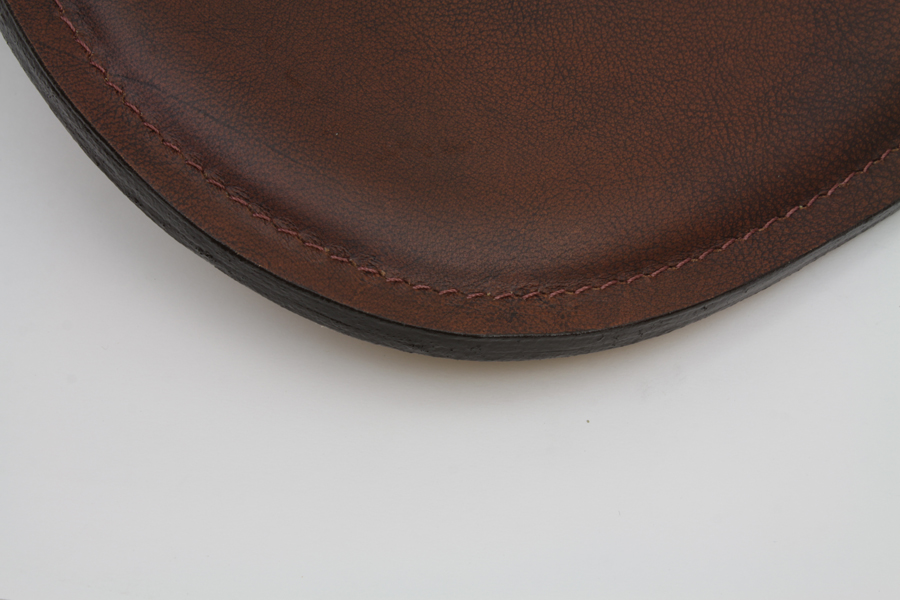 CG Cowboy Brown Leather Velo Racer Solo Seat