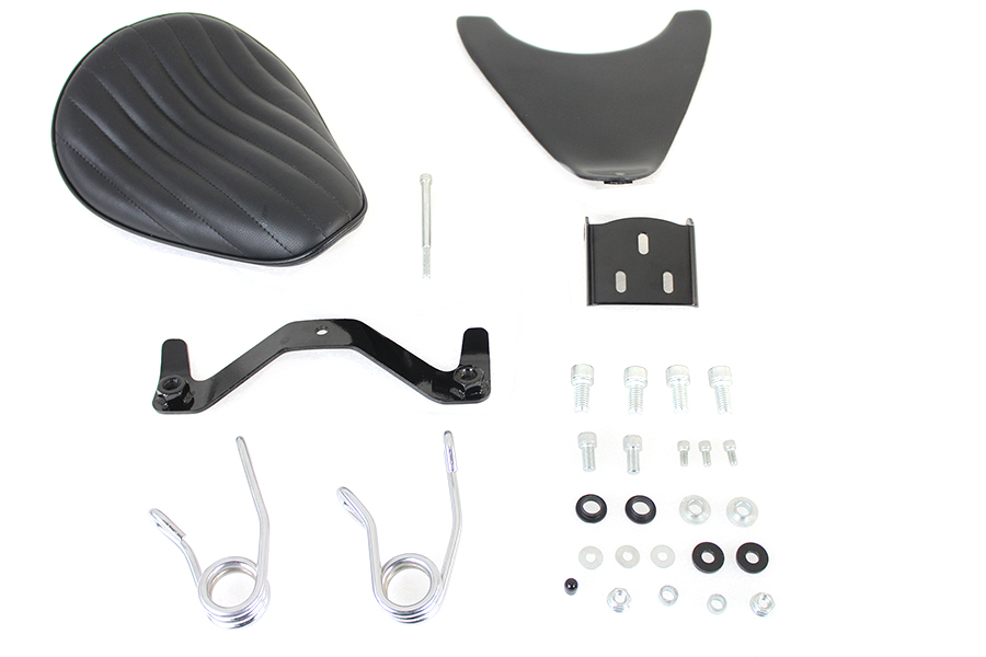 Spring Mount Bates Tuck and Roll Solo Seat Kit