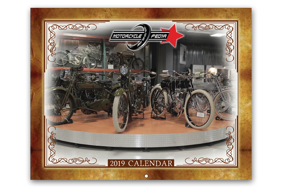 2019 Motorcyclepedia Museum Calendar