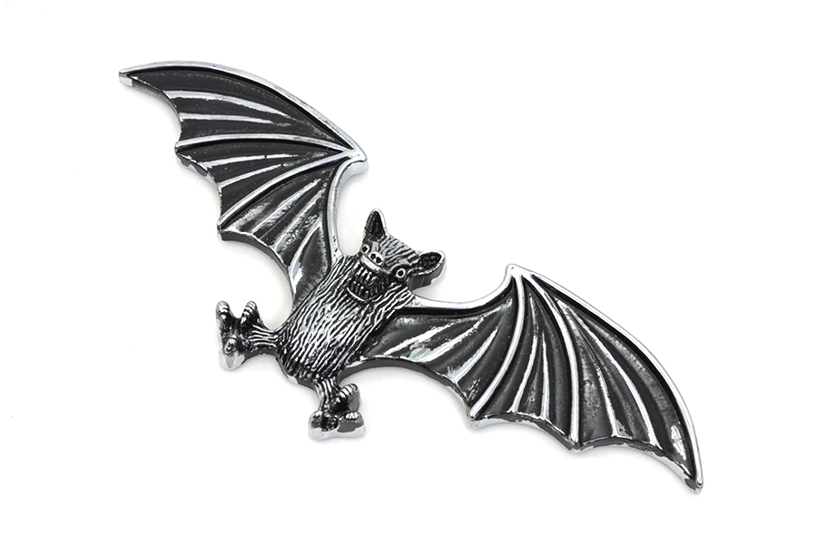 Pewter Bat Wing Emblem