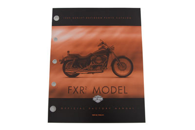 Factory Spare Parts Book for 1999 FXR (Stock 2)