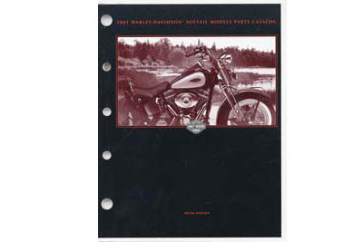 Factory Spare Parts Book for 2001 Softail Deuce