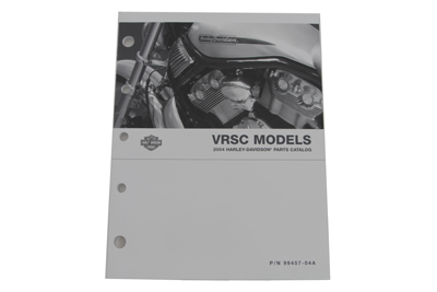 Factory Spare Parts Book for 2004 VRSC