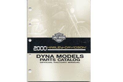 Factory Spare Parts Book for All 2000 Dyna