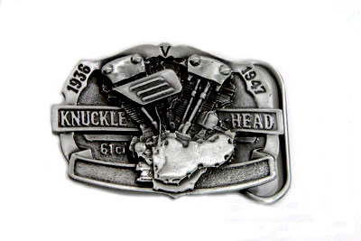 61 Knucklehead Engine Belt Buckle