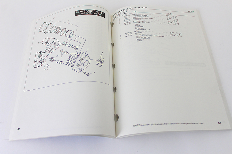 1979-1982 XL Parts Manual