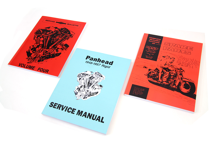 1948-1957 Panhead Book Set