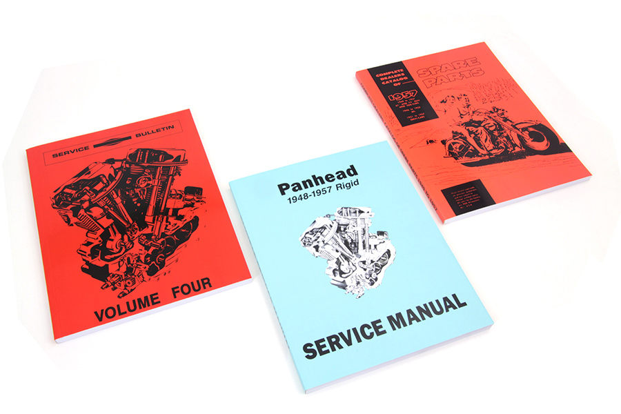 1948-1957 Panhead Book Set