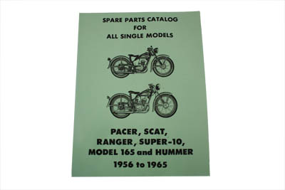 Hummer Spare Parts Catalog for 1956-1965