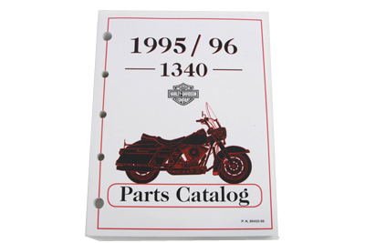 Factory Spare Parts Book for 1995-1996 Big Twin