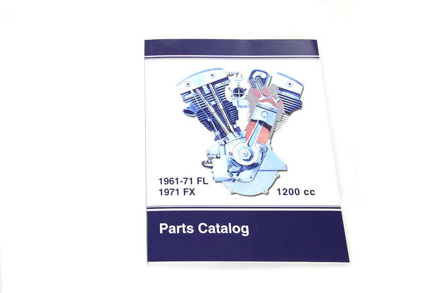 Spare Parts Book for 1961-1971 Big Twins