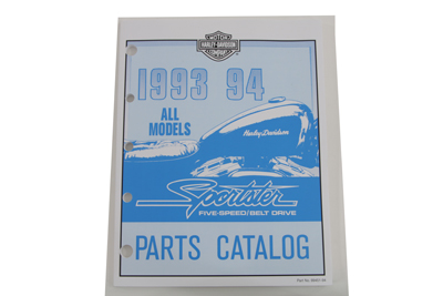 Factory Spare Parts Manual for 1993-1994 XL